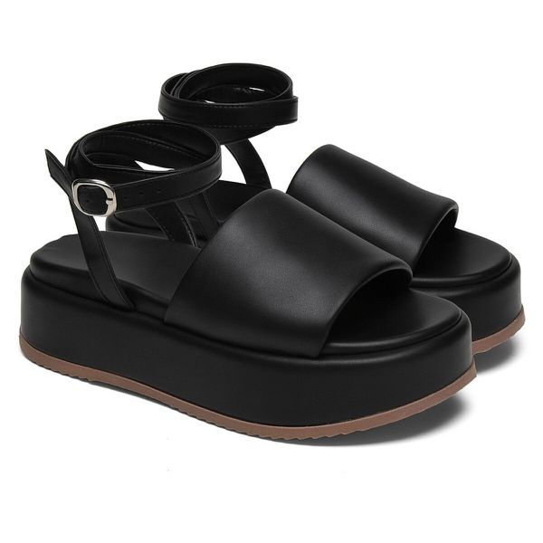 Papete Feminino Plataforma Alta Macio