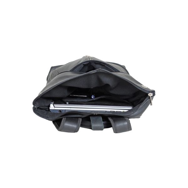 Mochila Executiva Design Em Couro Legítimo Para Notebook 17