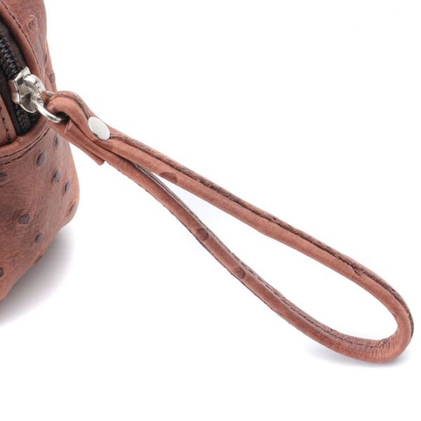NECESSAIRE FEMININA EM COURO LEGÍTIMO
