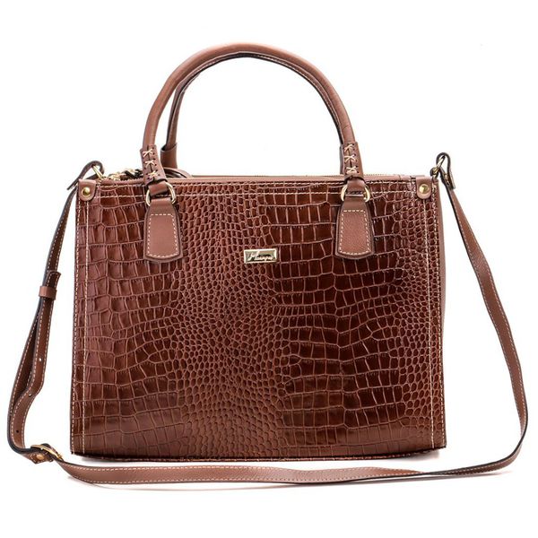 Bolsa Feminina Beatriz Transversal Em Couro