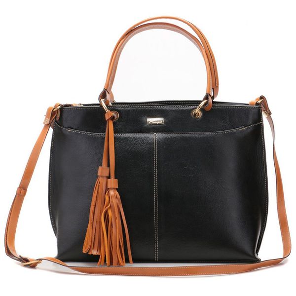 Bolsa Feminina Bianca Transversal Em Couro