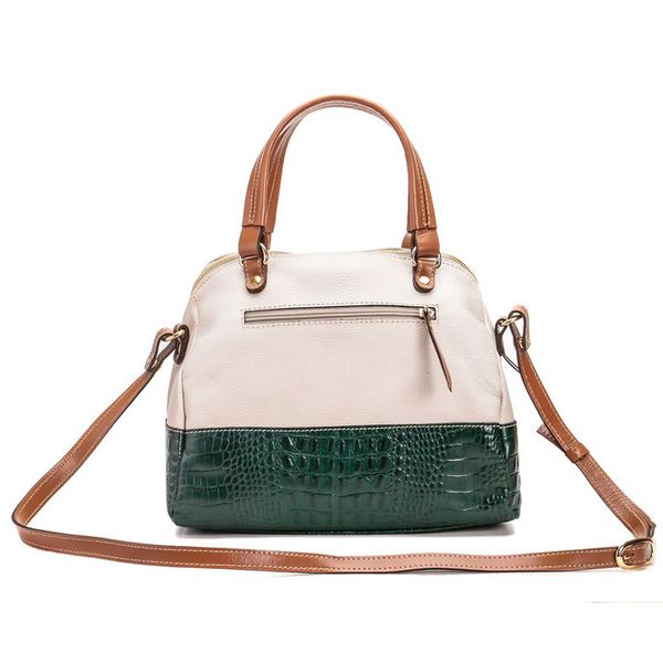 Bolsa Feminina Vitória Transversal Em Couro 