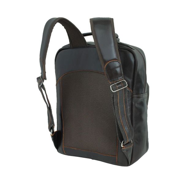 Mochila Executiva Design Em Couro Legítimo Para Notebook