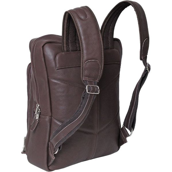 Mochila Executiva Em Couro Legítimo Para Notebook 