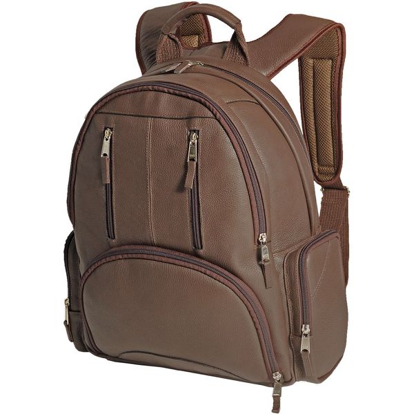 Mochila Executiva Para Notebook em Couro Legítimo 