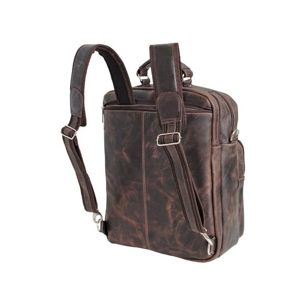 Pasta Mochila Executiva Design Em Couro Para Notebook 