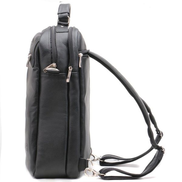 Pasta Mochila Executiva Multiuso Em Couro Para Notebook 15,6