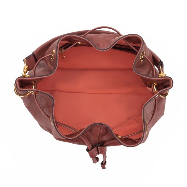 Bolsa Saco Feminina Júlia Transversal Em Couro 