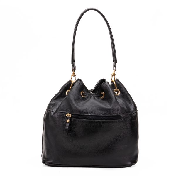 Bolsa Saco Feminina Júlia Transversal Em Couro 
