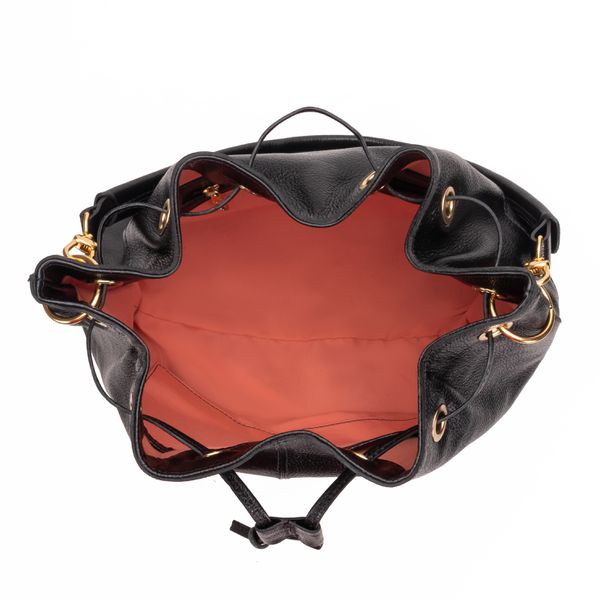 Bolsa Saco Feminina Júlia Transversal Em Couro 