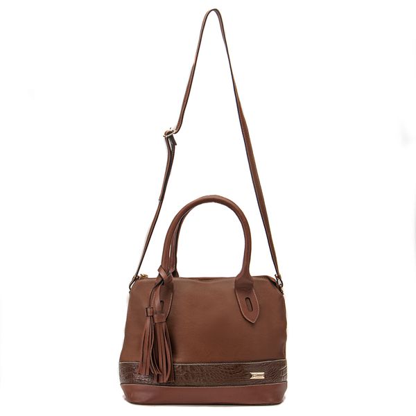Bolsa Feminina Isabela Transversal Em Couro