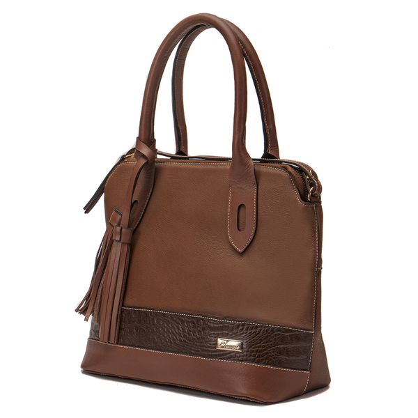 Bolsa Feminina Isabela Transversal Em Couro