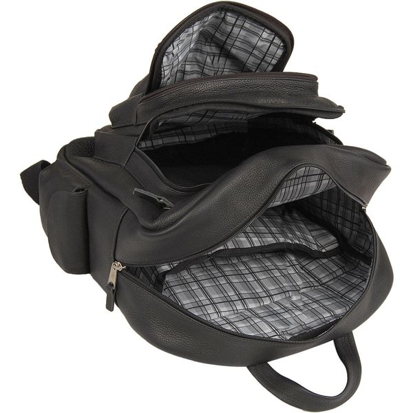 Mochila Executiva Em Couro Legítimo Para Notebook