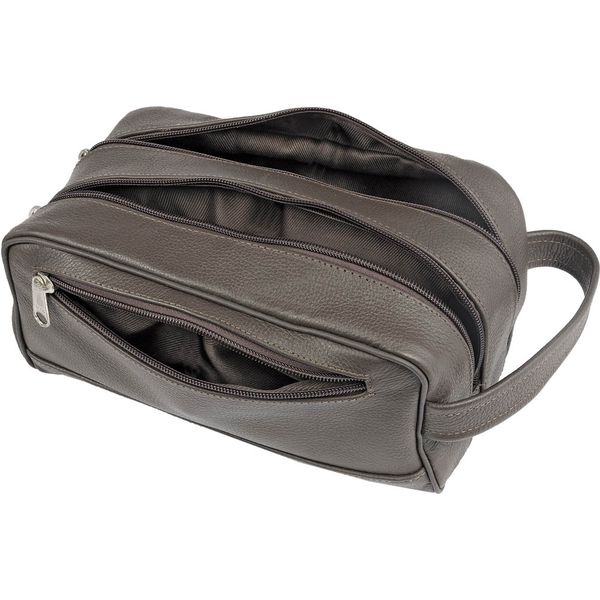 Necessaire Unissex Em Couro Legítimo 