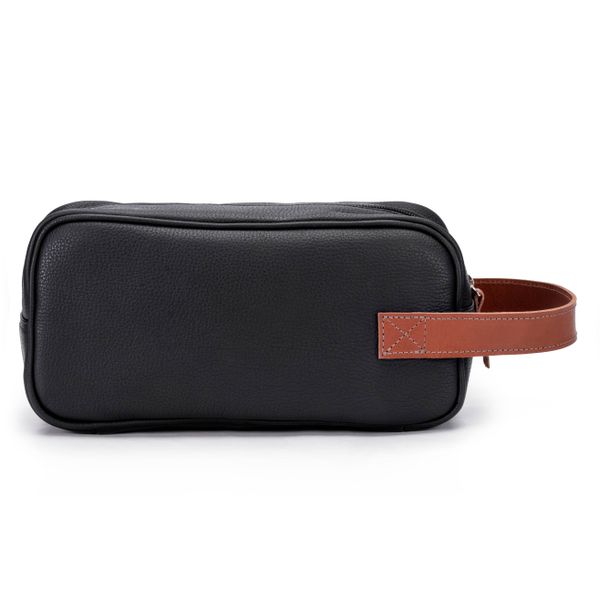 Necessaire Unissex Em Couro Legítimo 