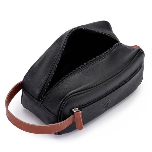 Necessaire Unissex Em Couro Legítimo 