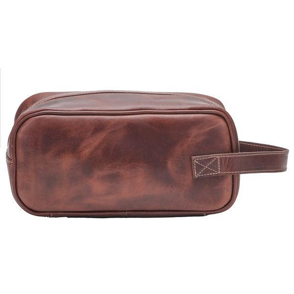Necessaire Unissex Em Couro Legítimo