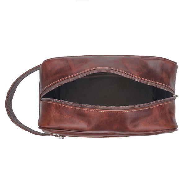 Necessaire Unissex Em Couro Legítimo