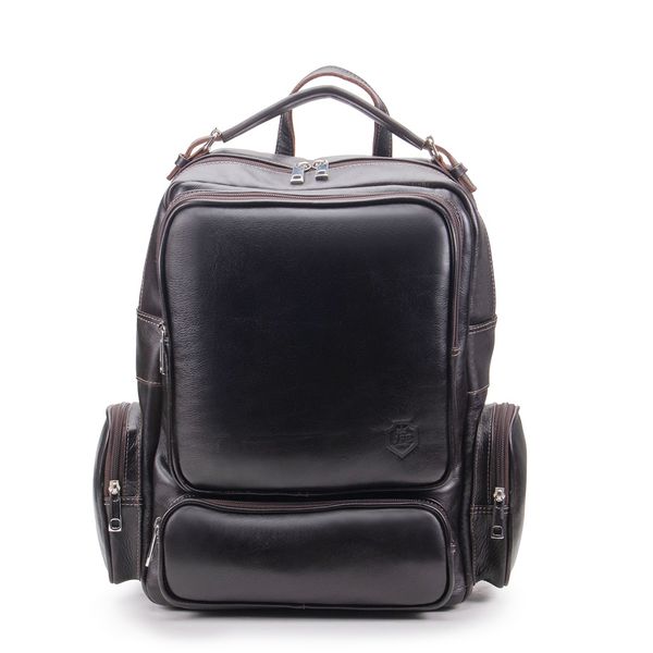 Mochila Lançamento Multi Em Couro Legítimo Para Notebook