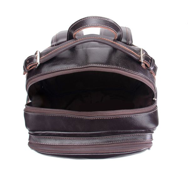 Mochila Lançamento Multi Em Couro Legítimo Para Notebook