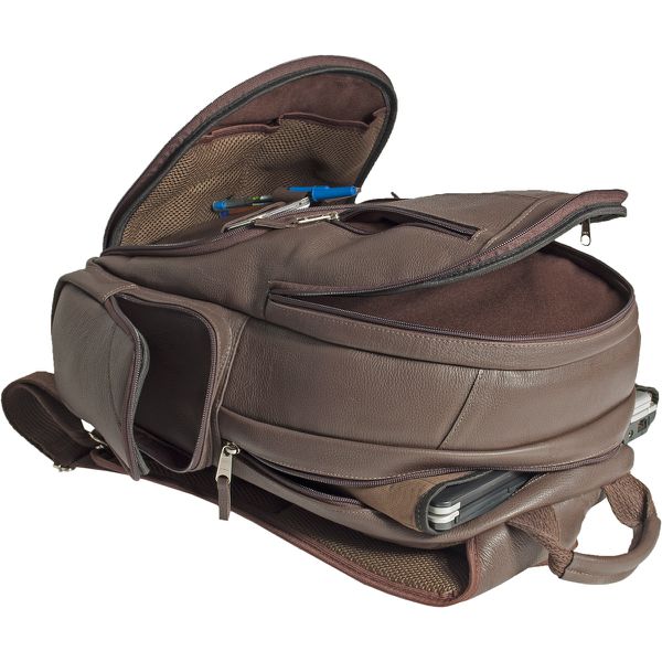 Mochila Executiva Para Notebook em Couro Legítimo 