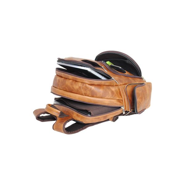 Mochila Executiva Para Notebook em Couro Legítimo