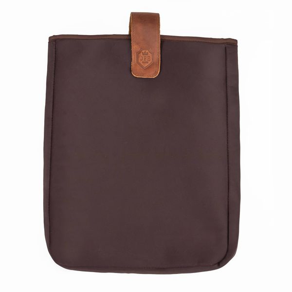 Mochila em Couro Com Suporte Para Notebook Removível