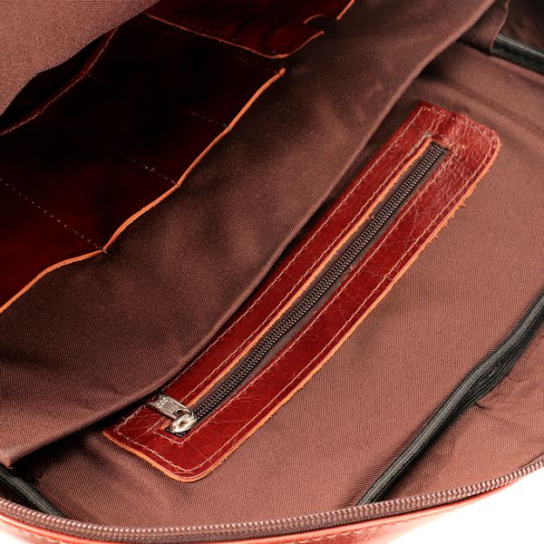 Mochila Executiva Design Em Couro Legítimo Para Notebook 