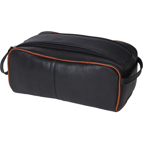 Necessaire Grande Multiuso em Couro Legítimo
