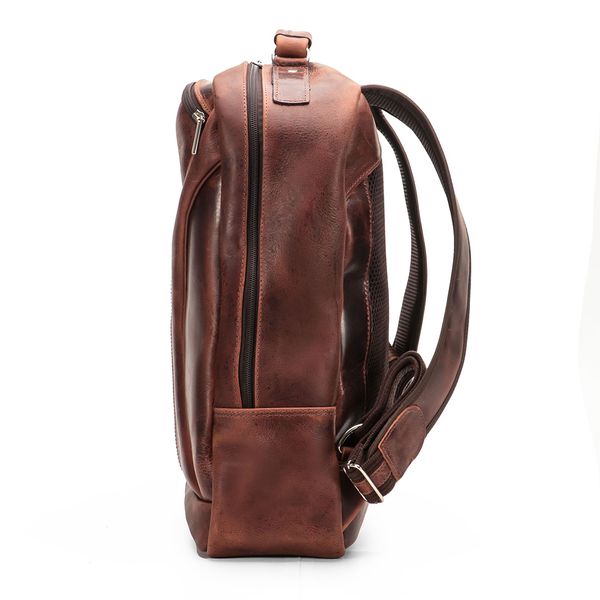 Mochila Motor Em Couro Legítimo 