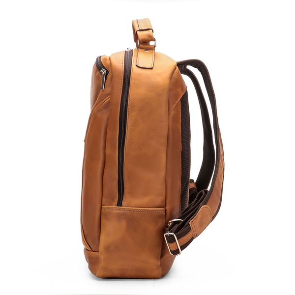 Mochila Motor Em Couro Legítimo