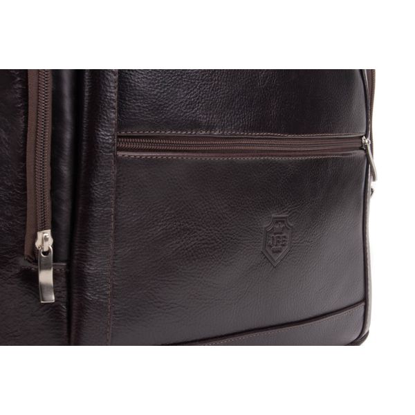 Mochila Masculina Couro Notebook 15,6