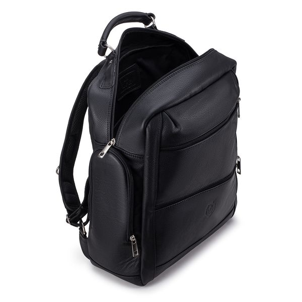 Mochila Masculina Couro Notebook 15,6 