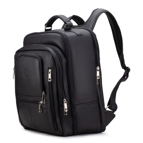 Mochila Fotográfica Câmera Profissional Em Couro Legítimo 