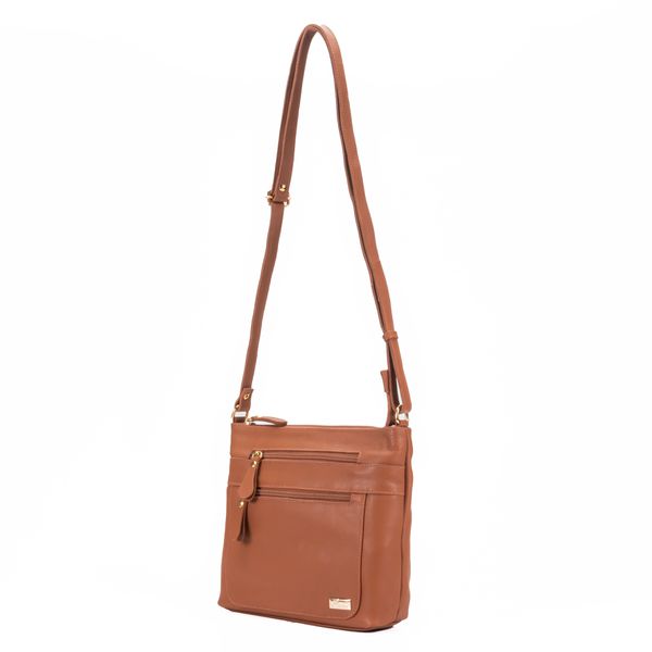 Bolsa Feminina Lola Transversal Em Couro 