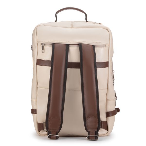 Mochila Multiuso Para Viagem Em Couro Legítimo