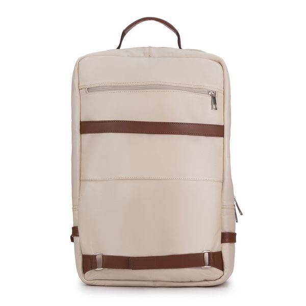 Mochila Multiuso Para Viagem Em Couro Legítimo