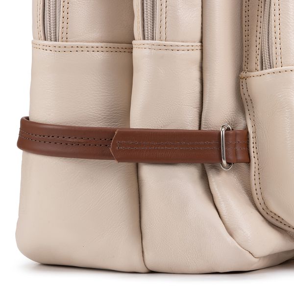 Mochila Multiuso Para Viagem Em Couro Legítimo