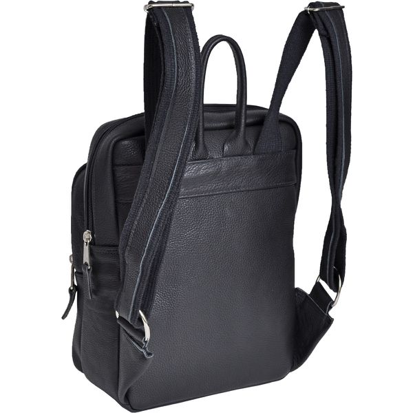Mini Mochila Em Couro Legítimo