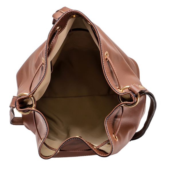 Bolsa Saco Feminina Júlia Transversal Em Couro