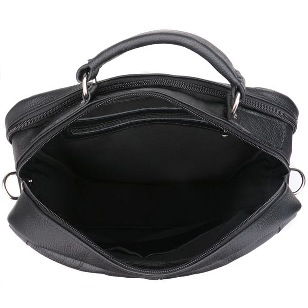 Pasta Mochila Executiva Multiuso Em Couro Para Notebook 15,6