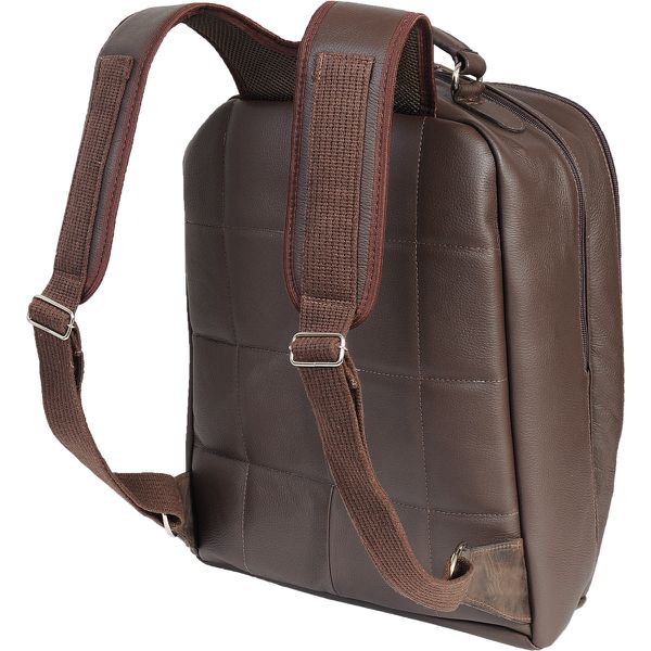 Mochila Executiva Stock Para Notebook em Couro Legítimo