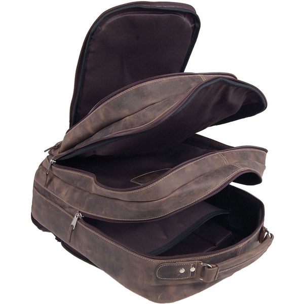 Mochila Executiva Stock Para Notebook em Couro Legítimo