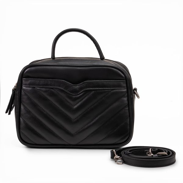 Bolsa Feminina Mari Transversal Em Couro Legítimo 