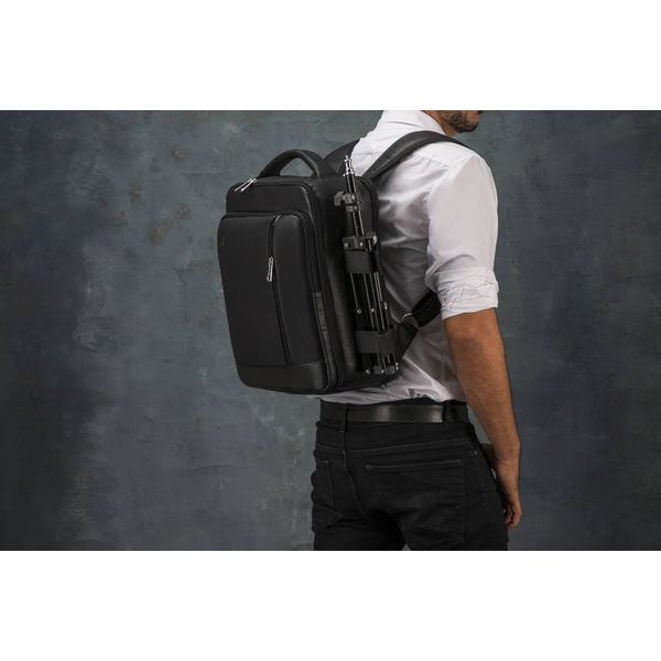 Mochila Fotográfica Câmera Profissional Em Couro Legítimo