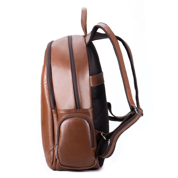 Mochila Lançamento 5522 Em Couro Legítimo Para Notebook 