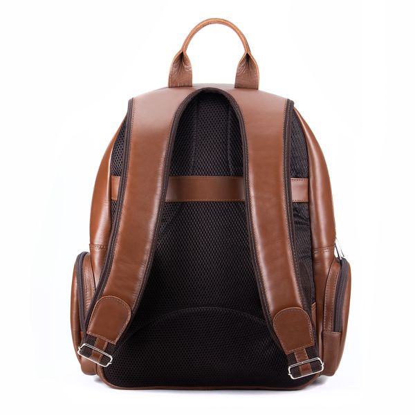 Mochila Lançamento 5522 Em Couro Legítimo Para Notebook 