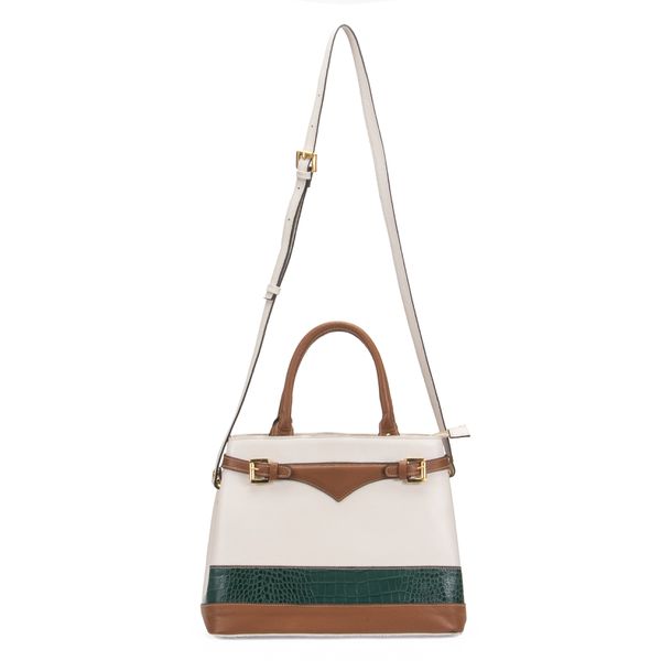 Bolsa Feminina Isabela Transversal Em Couro 