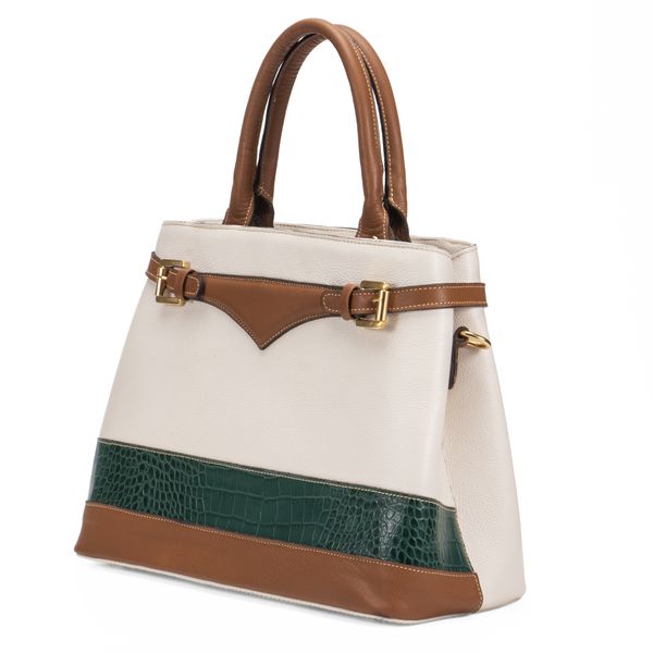 Bolsa Feminina Isabela Transversal Em Couro 