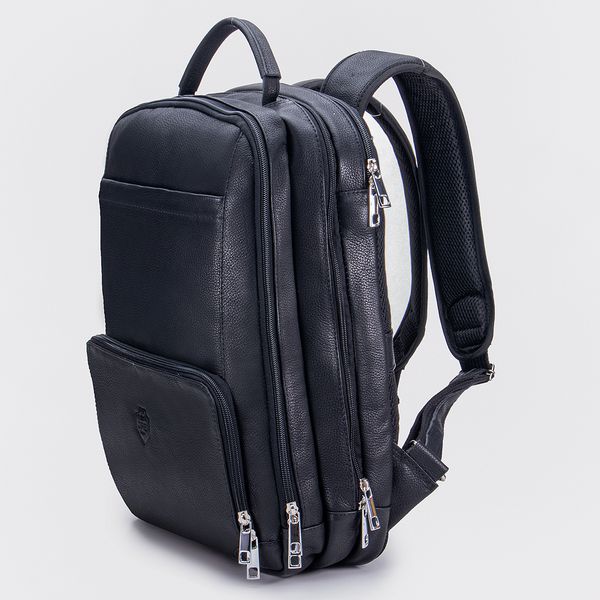 Mochila Lançamento 6597 Em Couro Legítimo Para Notebook 